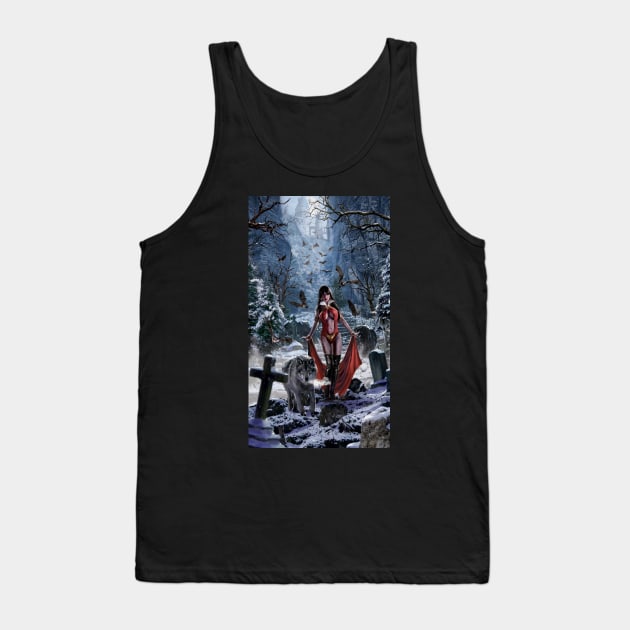 Vampirella Tank Top by uncannyknack